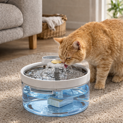 Pootr – AquaSense™ | Geen lege drinkbakken meer, altijd stromend water