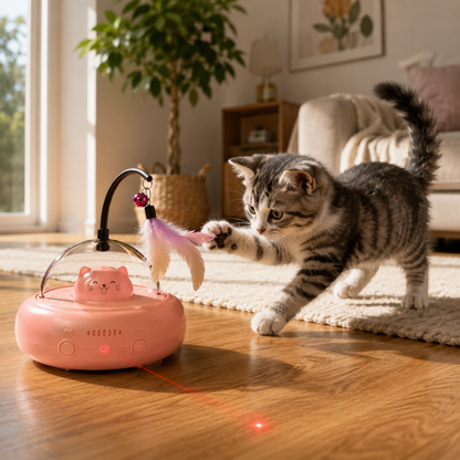 Pootr- HappyCat™ | Laser Toy 30+ min zelfstandig speelplezier voor je kat