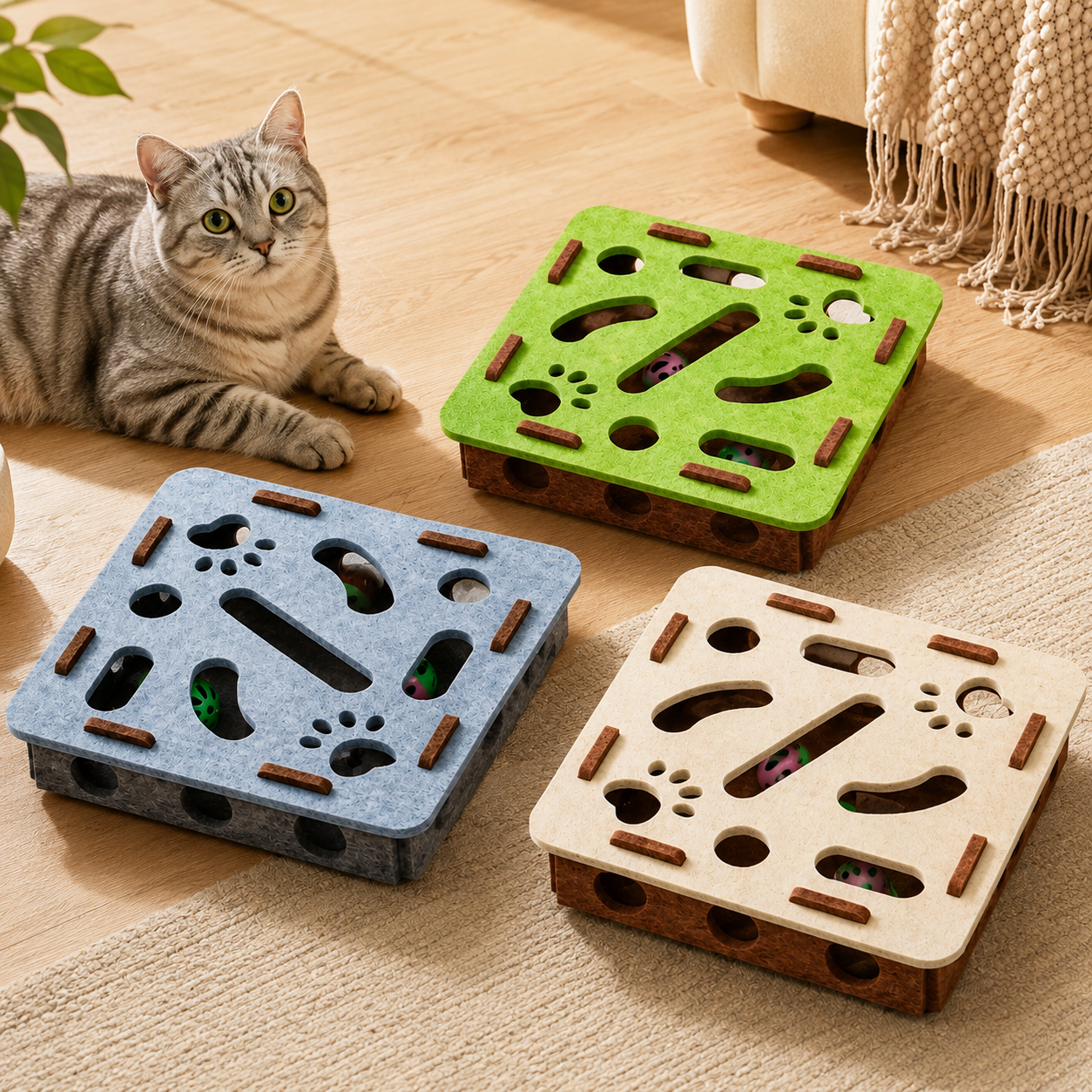 Pootr – PurrPlay™ | Bescherm je meubels & maak je kat gelukkig