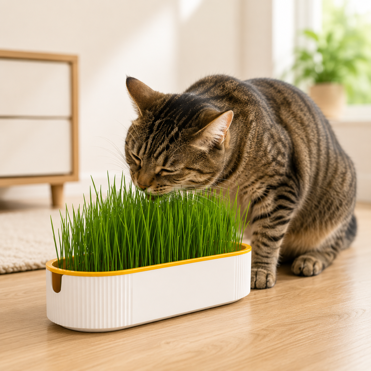 Pootr-happygut-grass™|natuurlijk-kattengras-tegen-haarballen-plantenbijten