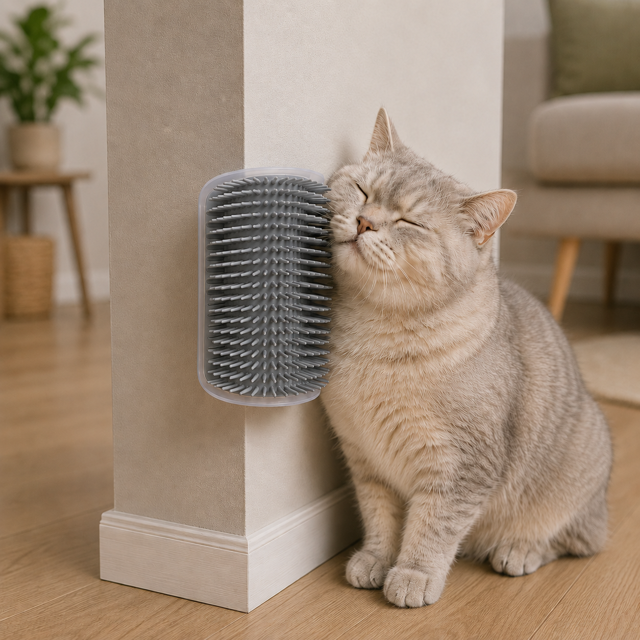Pootr™ ScratchEase™ – Minder kattenharen in huis|Dagelijkse ontspanning voor je kat