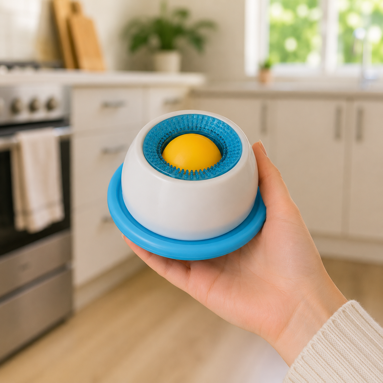 Pootr - CalmBowl™ | Anti-Schrok & Anti-Verveling Likbal voor Rustige Huisdieren