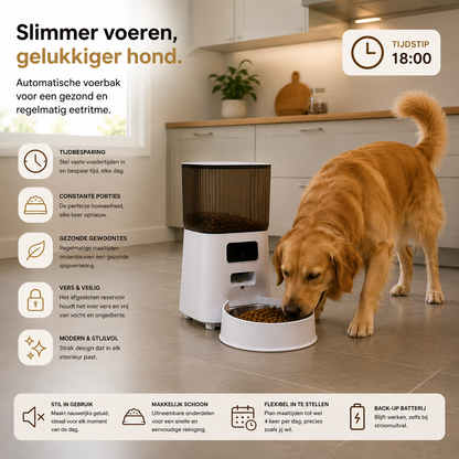 Pootr – ConnectFeeder | Blijf dichtbij je kat, zelfs als je weg bent