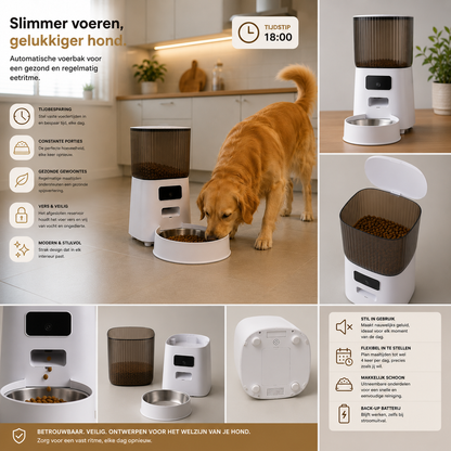 Pootr – ConnectFeeder | Blijf dichtbij je kat, zelfs als je weg bent