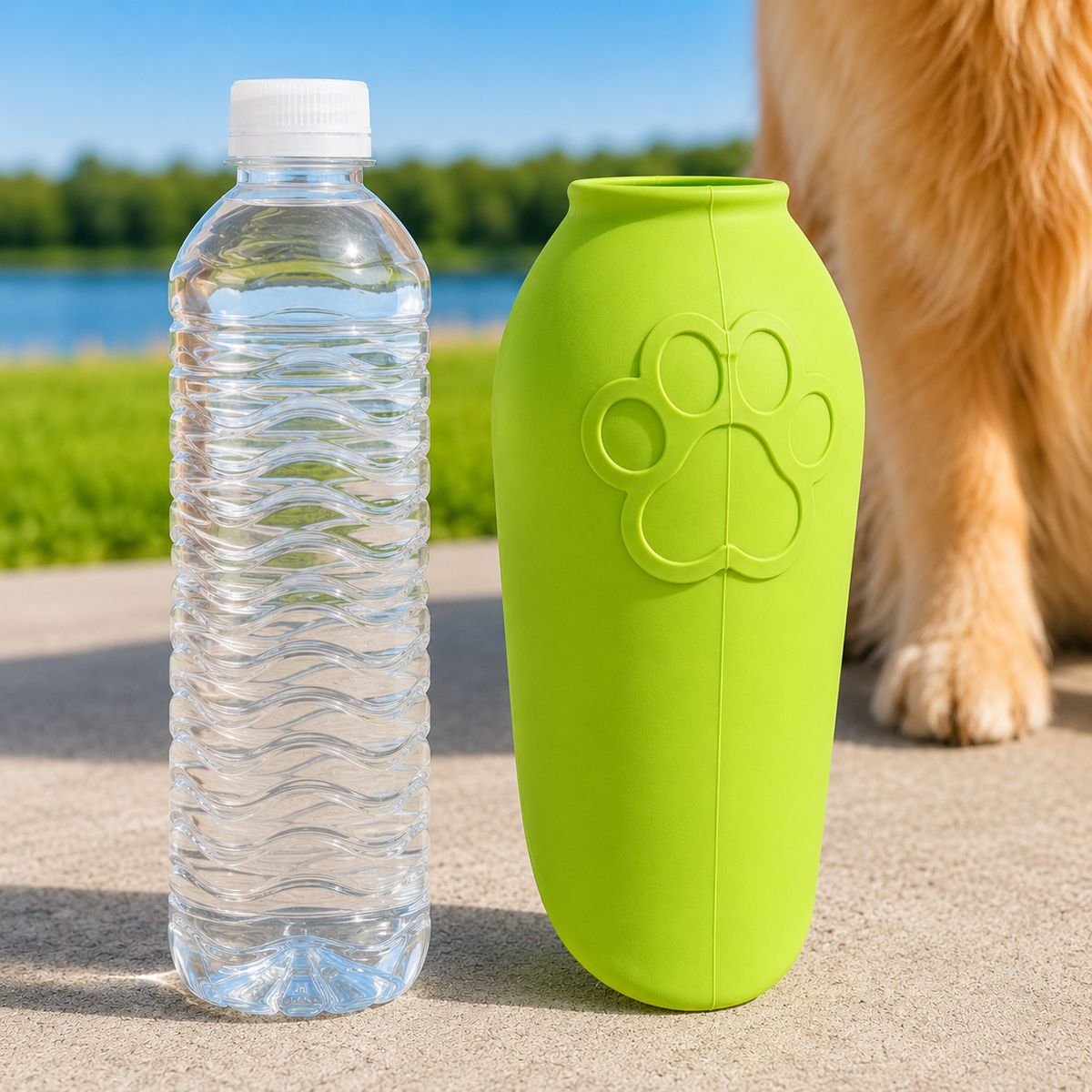 Pootr – PawCap™ | Nooit meer zoeken naar een drinkbak onderweg.