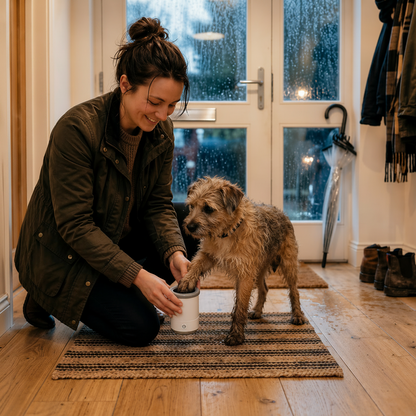 Pootr™ – Smart Paw Cleaner |Stop vuile poten in huis – in 10 seconden proper zonder gedoe”