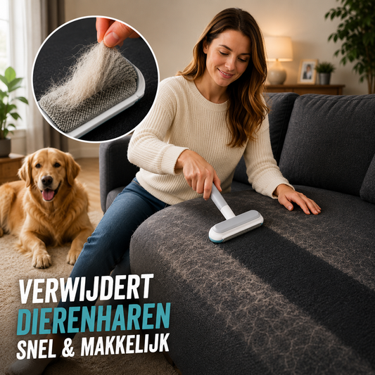 Pootr™ HairRelief | Eindelijk verlost van vastzittende dierenharen
