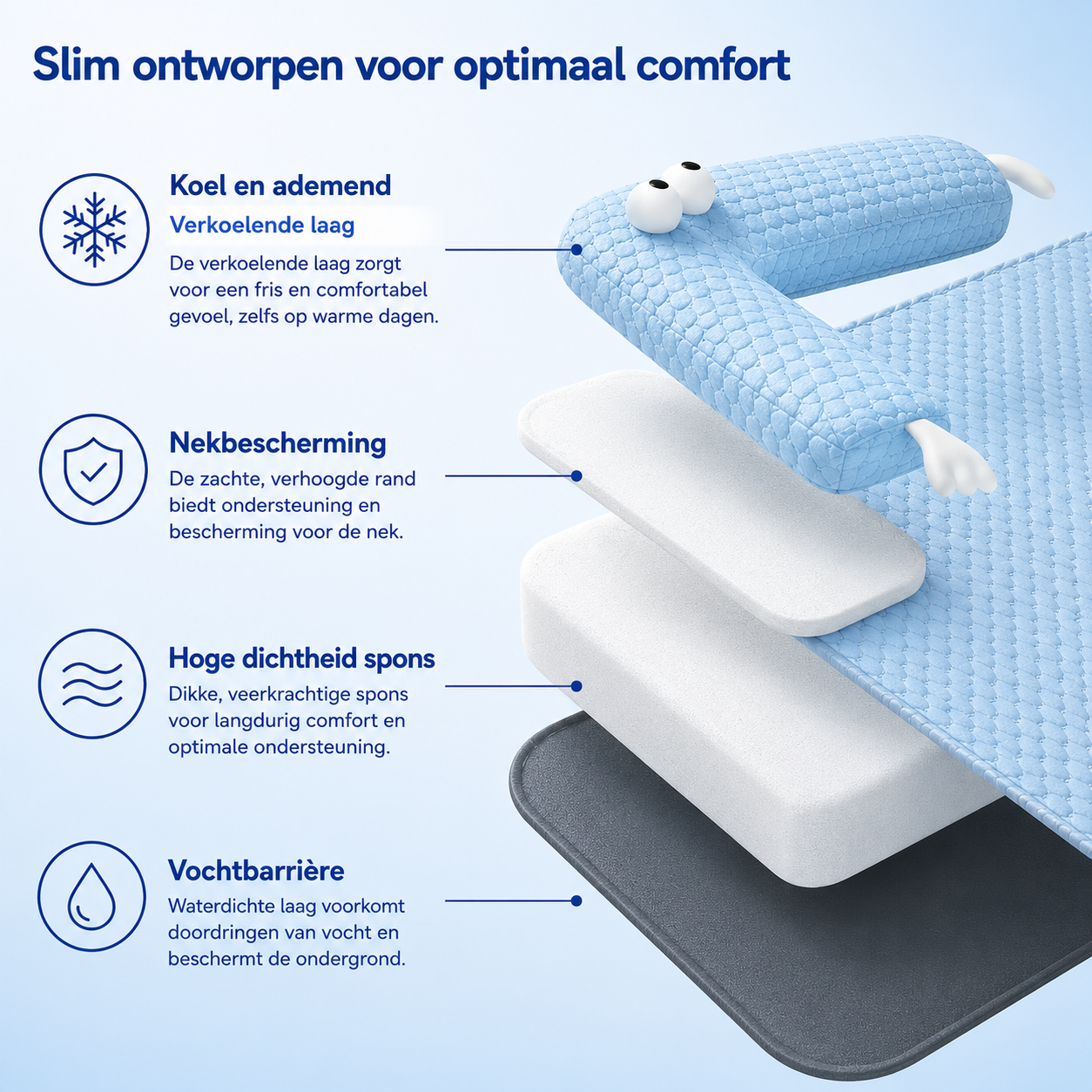 Pootr - ArcticPad™ | Orthopedisch Koelbed voor Honden