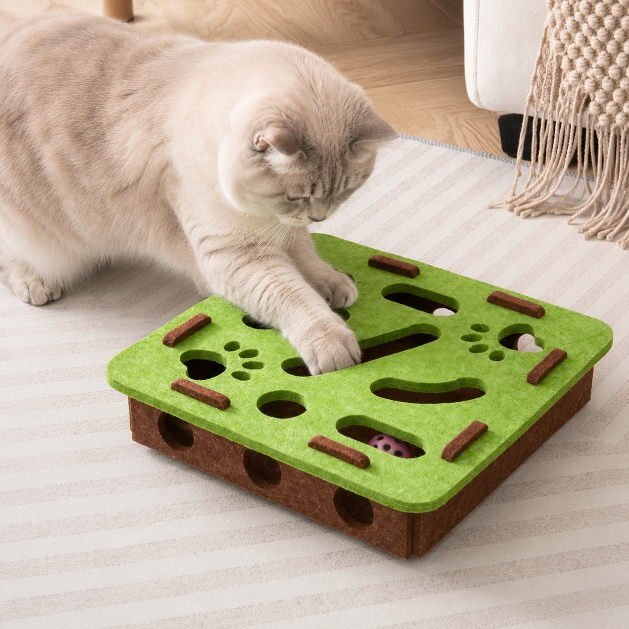 Pootr – PurrPlay™ | Bescherm je meubels & maak je kat gelukkig
