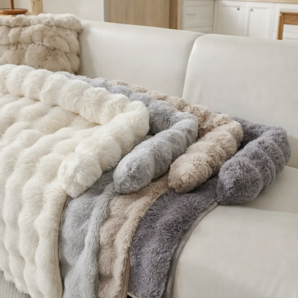 – Super Zacht & Warm Pluche Hondenbed.