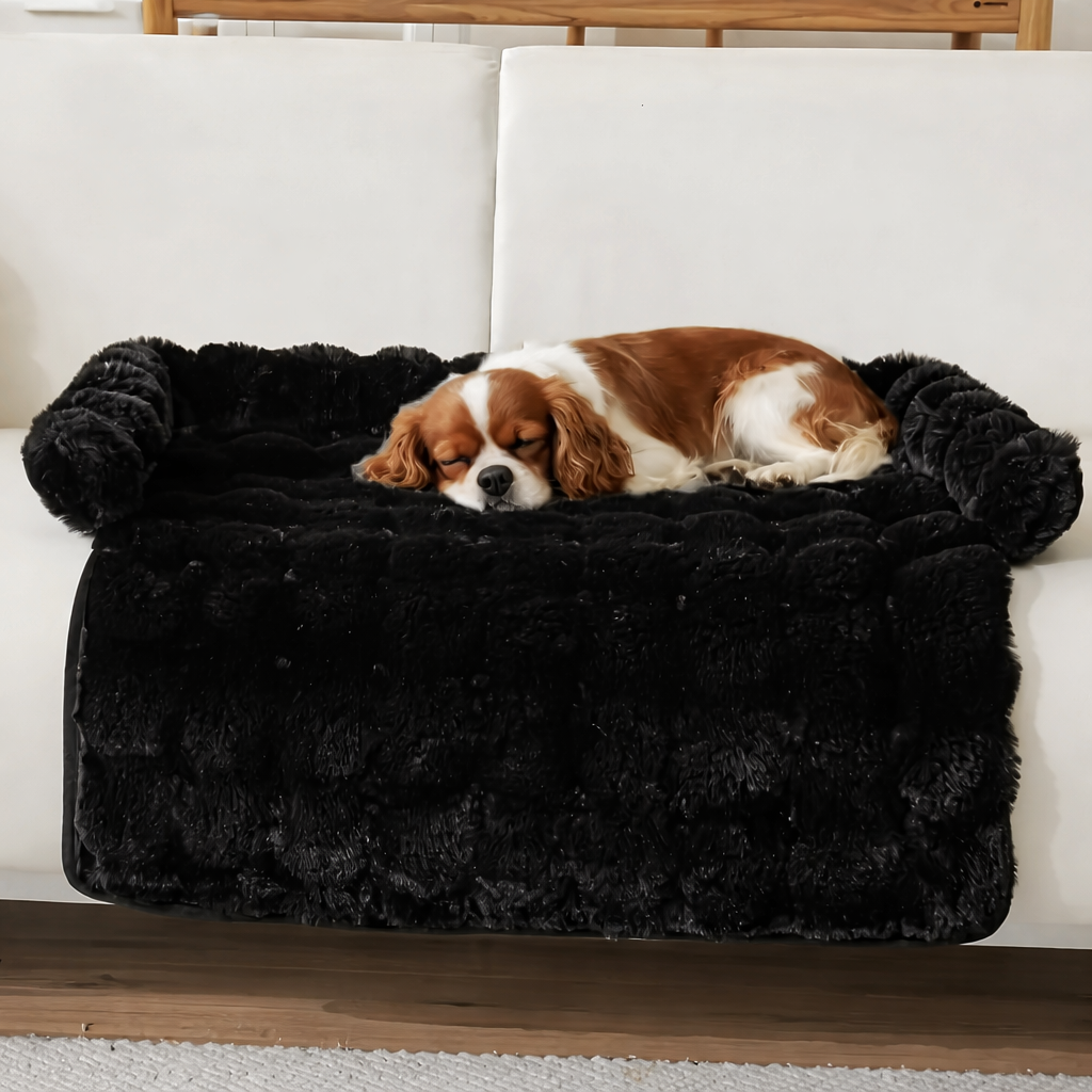 – Super Zacht & Warm Pluche Hondenbed.