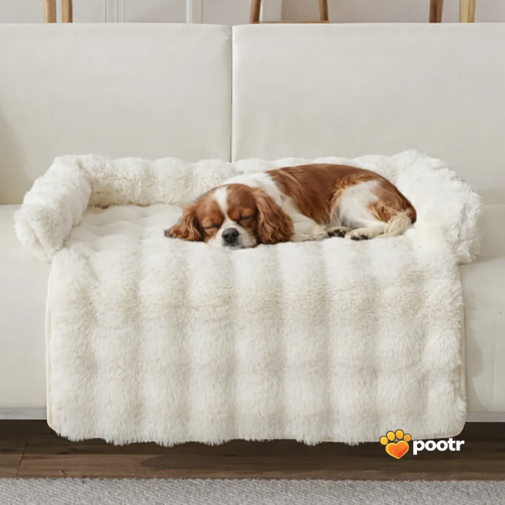 – Super Zacht & Warm Pluche Hondenbed.