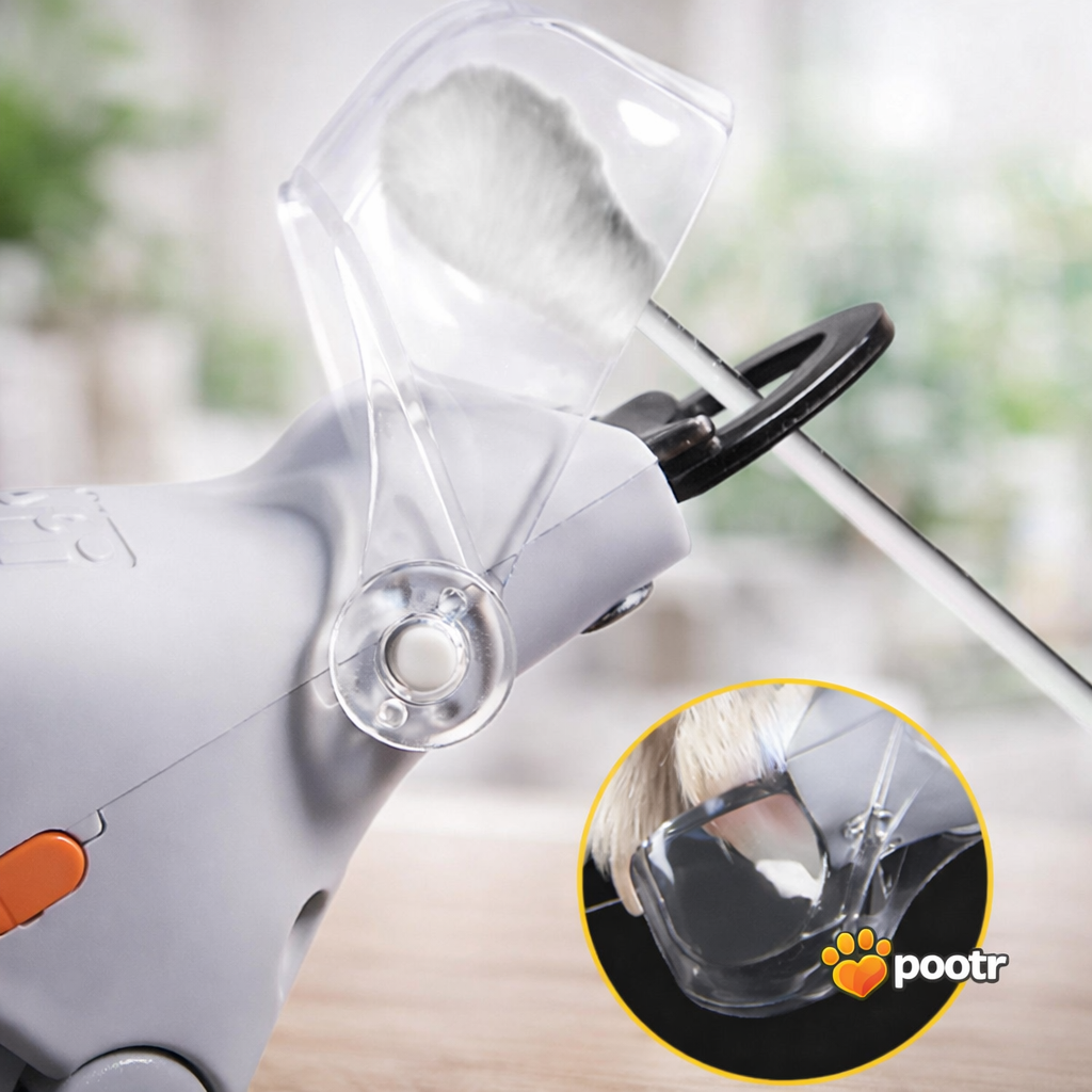 🐾 Nooit Meer Te Ver Knippen – Slimme Nagelknipper met LED Licht. Gray