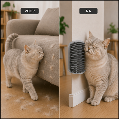 Pootr™ ScratchEase™ – Minder kattenharen in huis|Dagelijkse ontspanning voor je kat