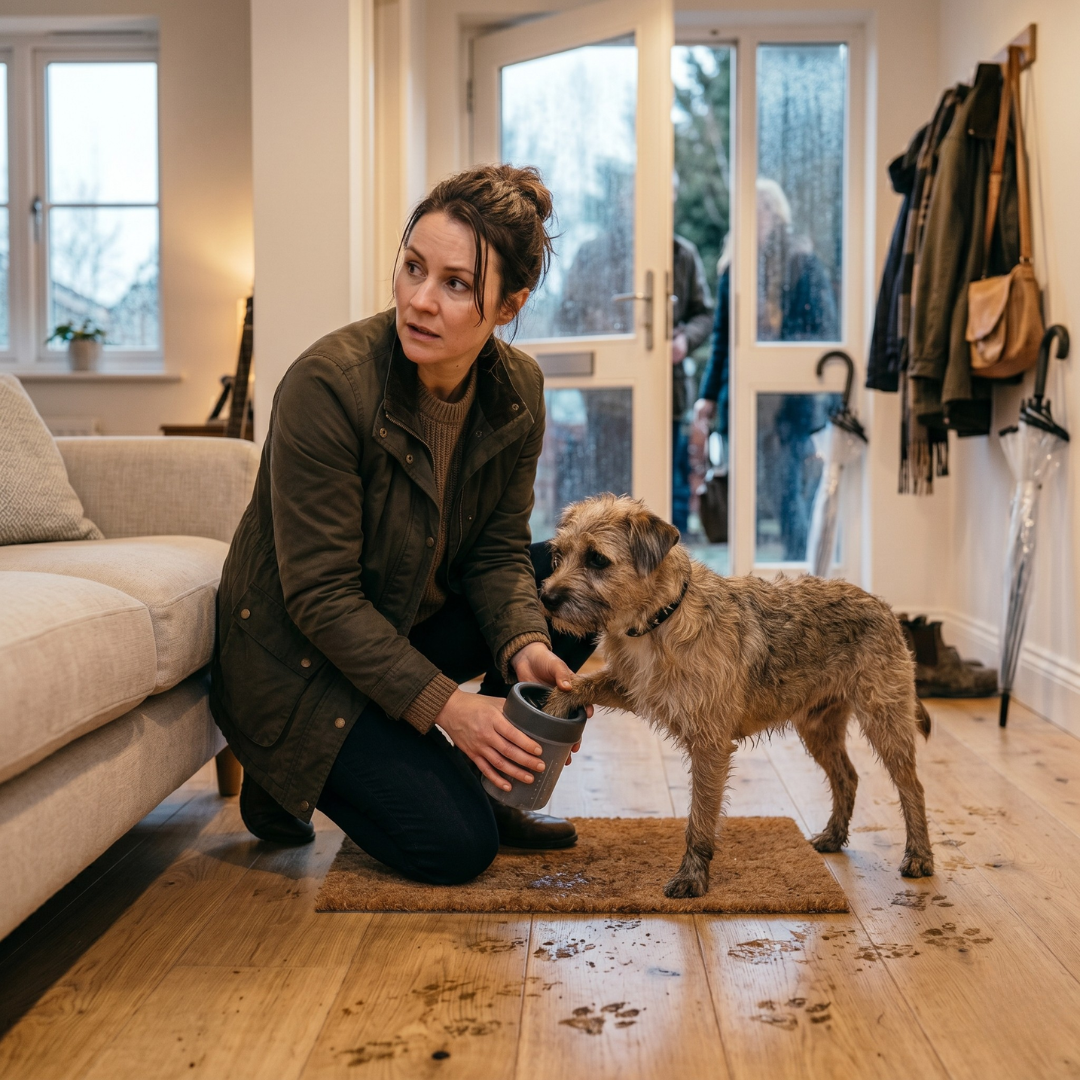 Pootr™ – Smart Paw Cleaner |Stop vuile poten in huis – in 10 seconden proper zonder gedoe”