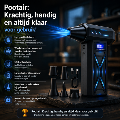 Pootr – PetBlow Turbo | Stop met gedoe na het uitlaten — dit lost het direct op