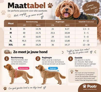Pootr – CozyWalk™ | Houdt je hond warm tijdens elke wandeling