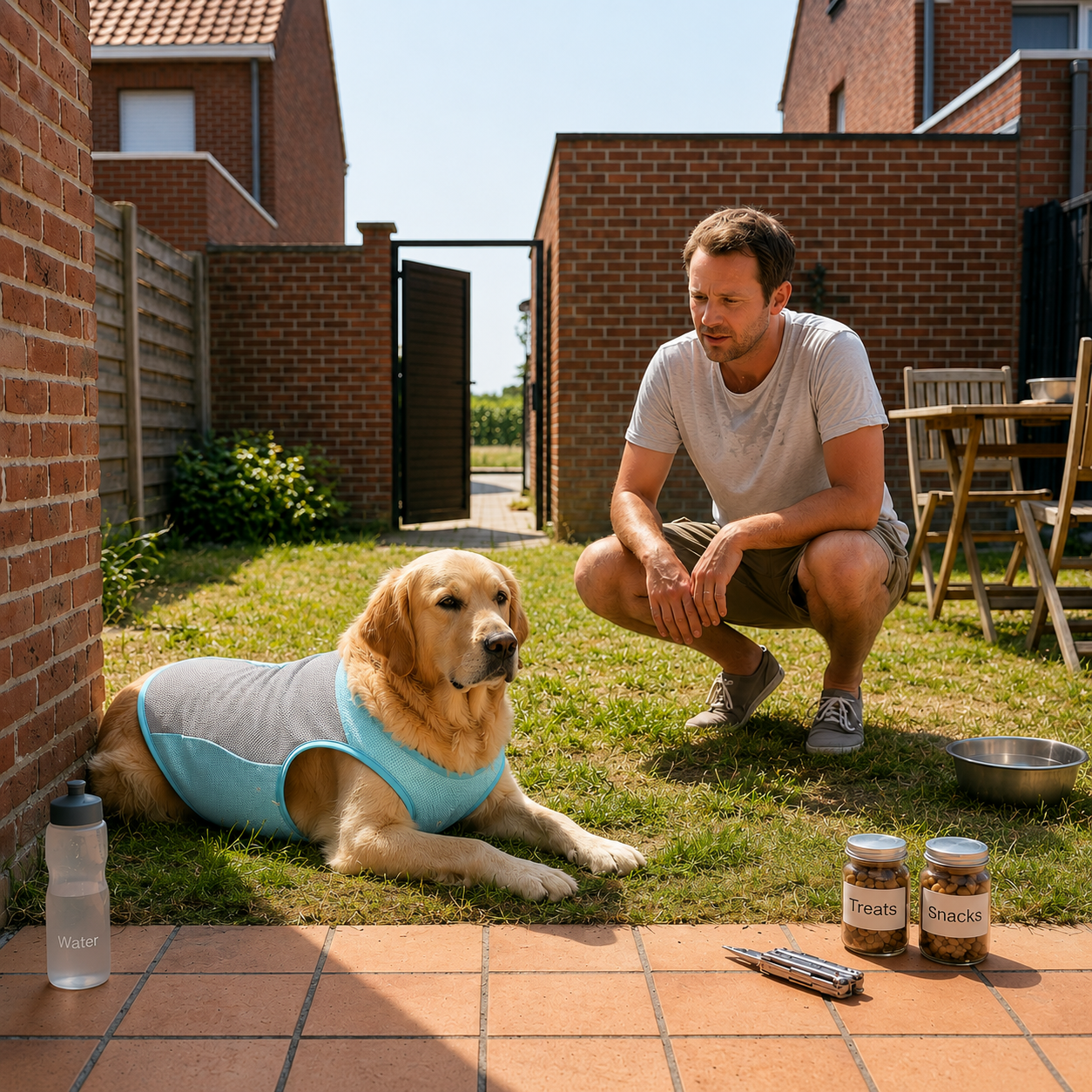 Pootr–SafeCool Vest | Voorkom oververhitting bij je hond tijdens warme dagen