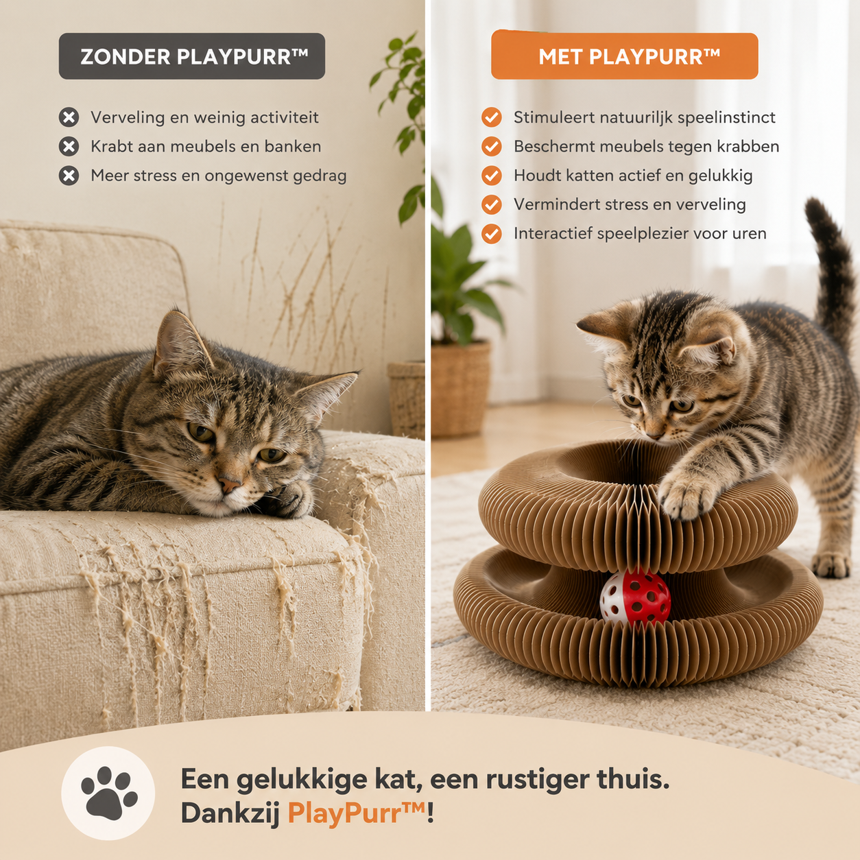Pootr - PlayPurr™ |Interactief speelgoed voor nieuwsgierige katten