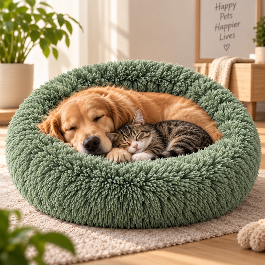 Pootr – CozyNest™ | Zacht honden- en kattenbed