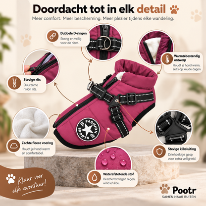 Pootr – CozyWalk™ | Houdt je hond warm tijdens elke wandeling