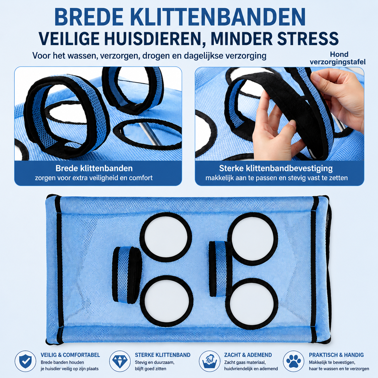 Pootr – PawEase™ | De Slimme Groomingtafel voor Thuis