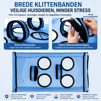Pootr – PawEase™ | De Slimme Groomingtafel voor Thuis