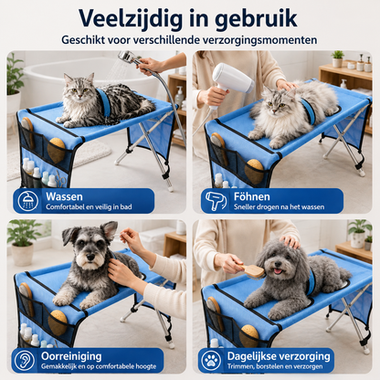 Pootr – PawEase™ | De Slimme Groomingtafel voor Thuis