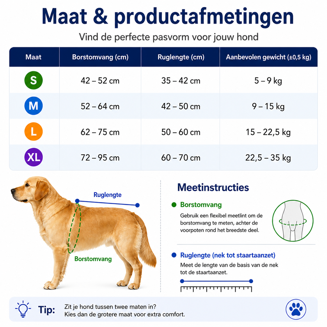 Pootr–SafeCool Vest | Voorkom oververhitting bij je hond tijdens warme dagen