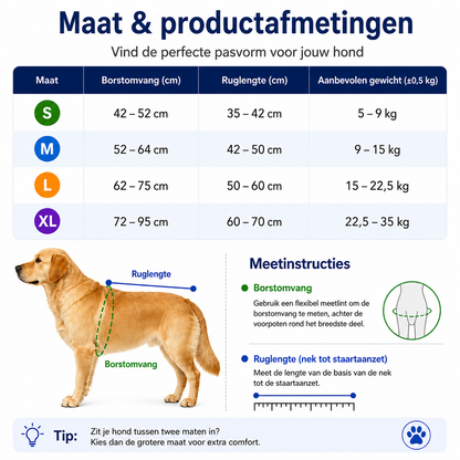 Pootr–SafeCool Vest | Voorkom oververhitting bij je hond tijdens warme dagen