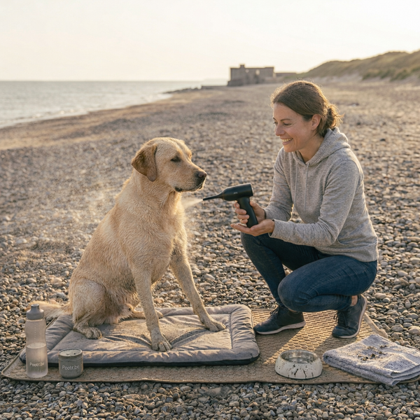 Schone hondenpoten in 10 seconden