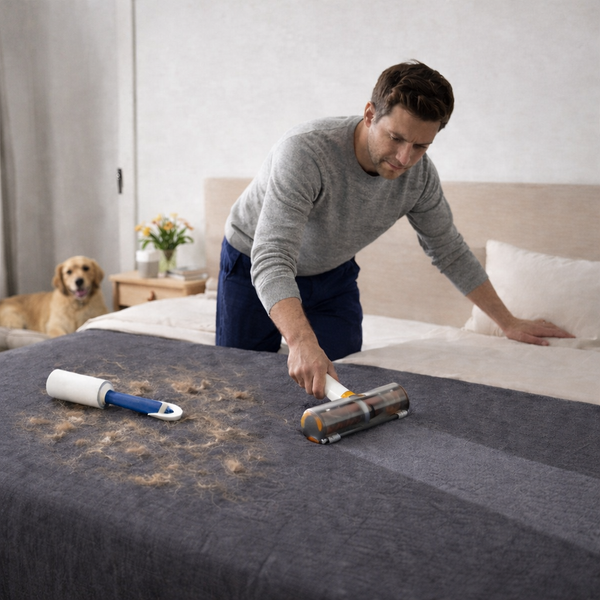 “Honden- en kattenhaar op je bank? Verwijder het in 10 seconden.”