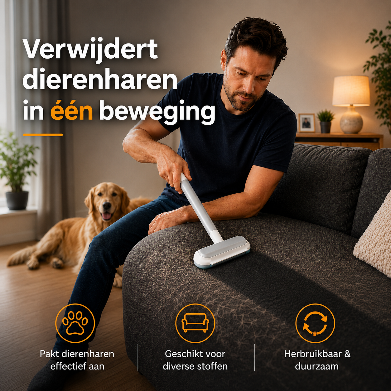 Pootr™ HairRelief | Eindelijk verlost van vastzittende dierenharen