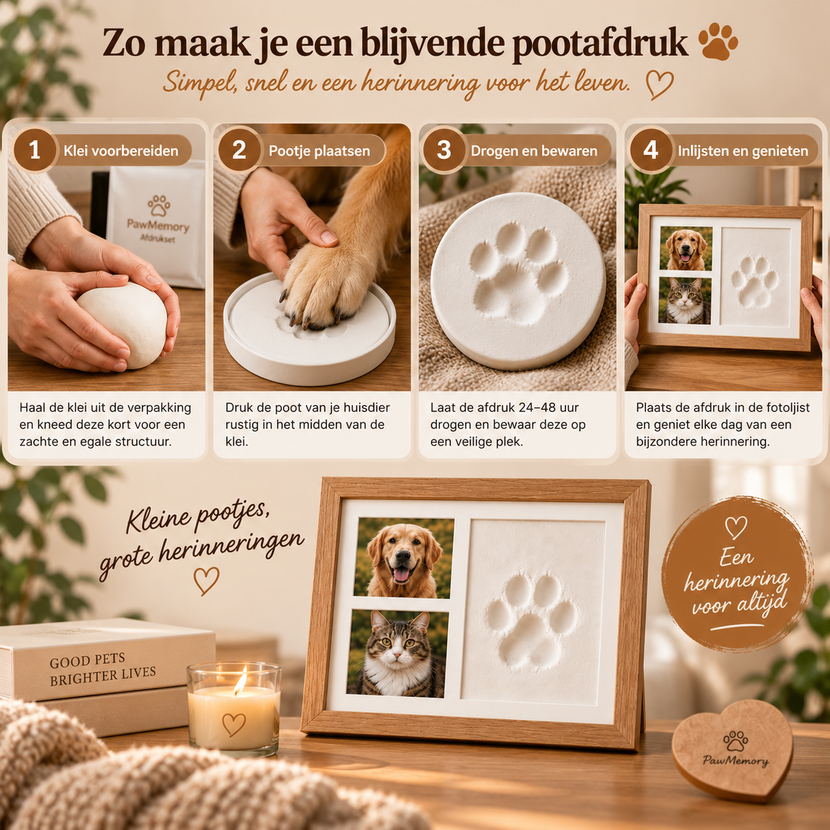 Pootr – PawMemory™ | Een stukje van je trouwe maatje, voor altijd dichtbij. 🐾