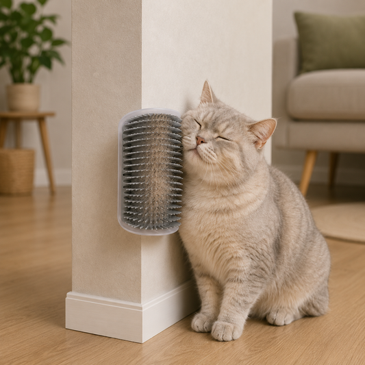 Pootr™ ScratchEase™ – Je kat borstelt zichzelf& Minder losse haren in huis